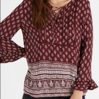 Cotton on bohemian blouse