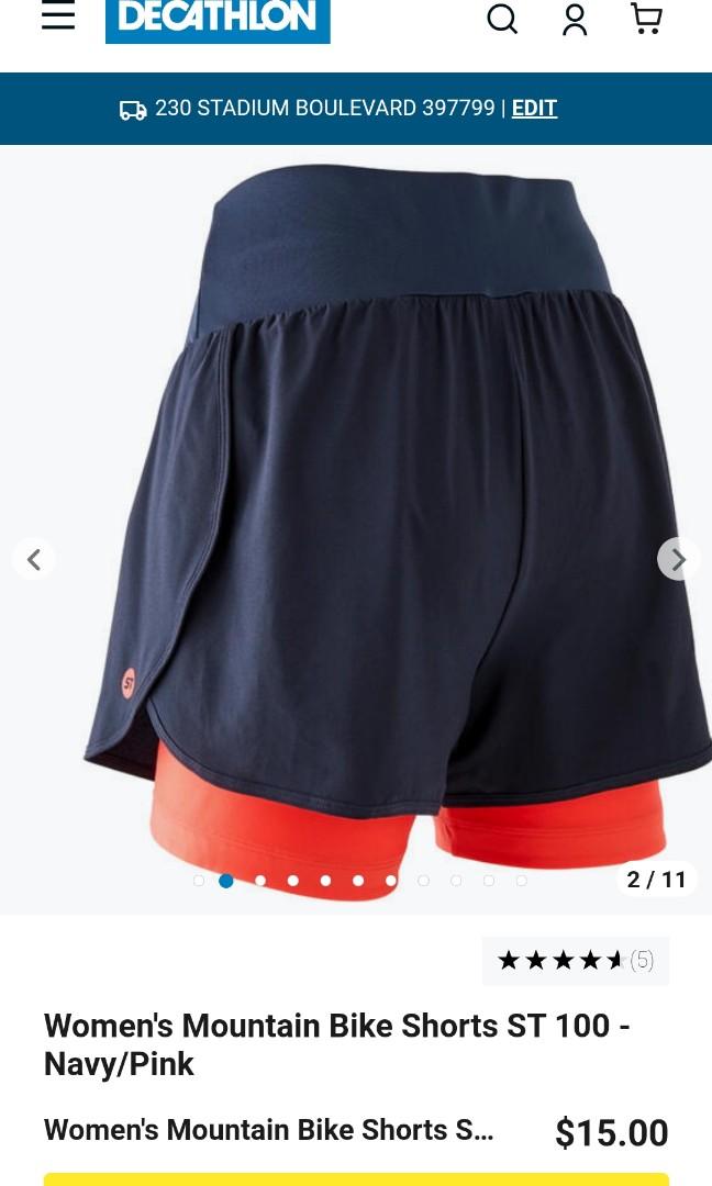 Bike clearance shorts decathlon