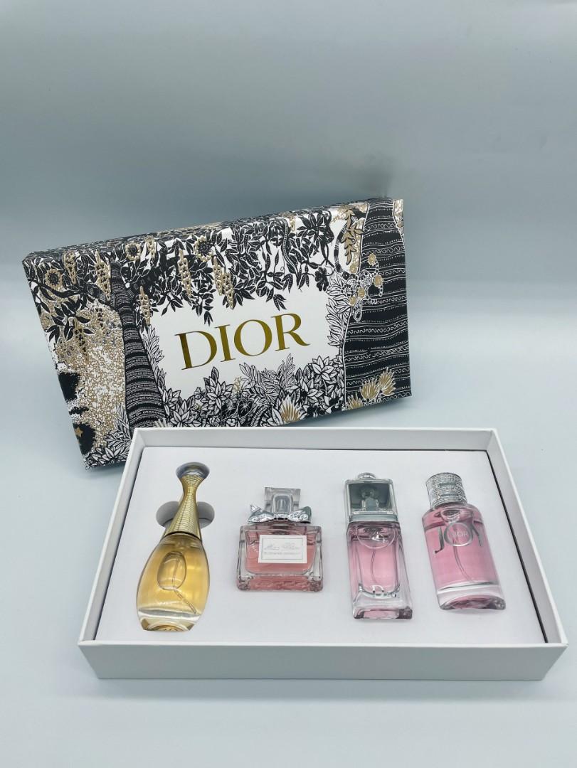 Dior perfume gift sales set 4 bottle