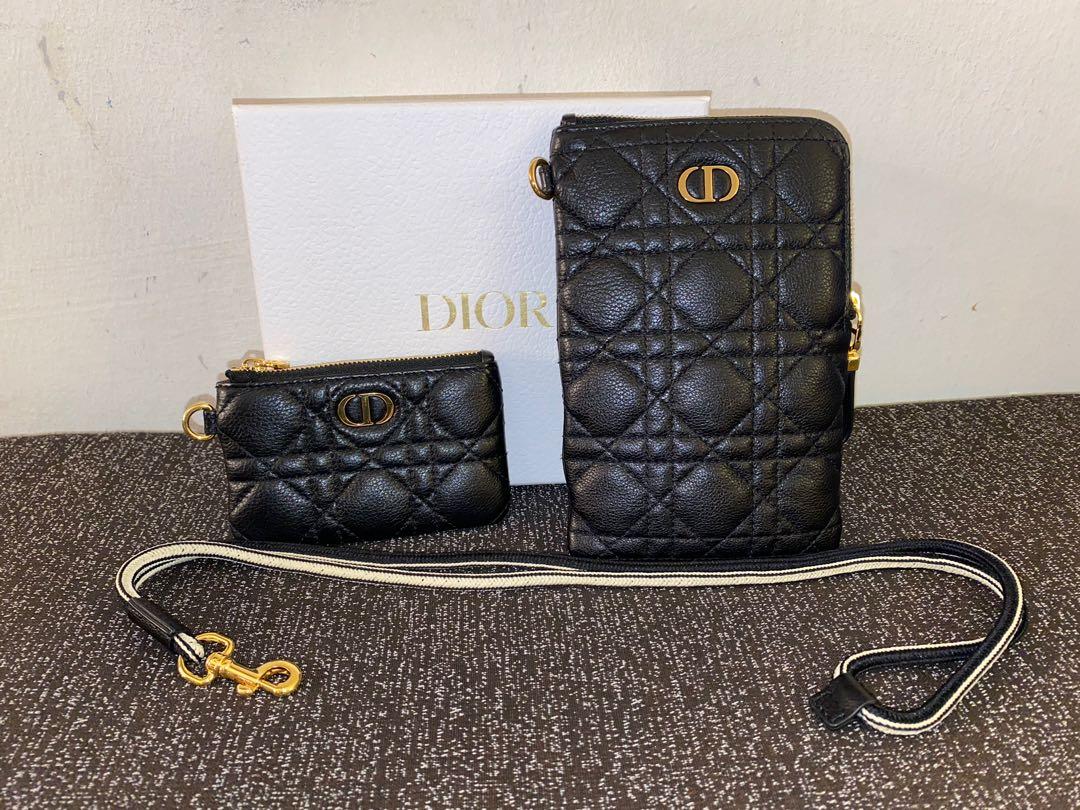 Dior caro multifunctional pouch