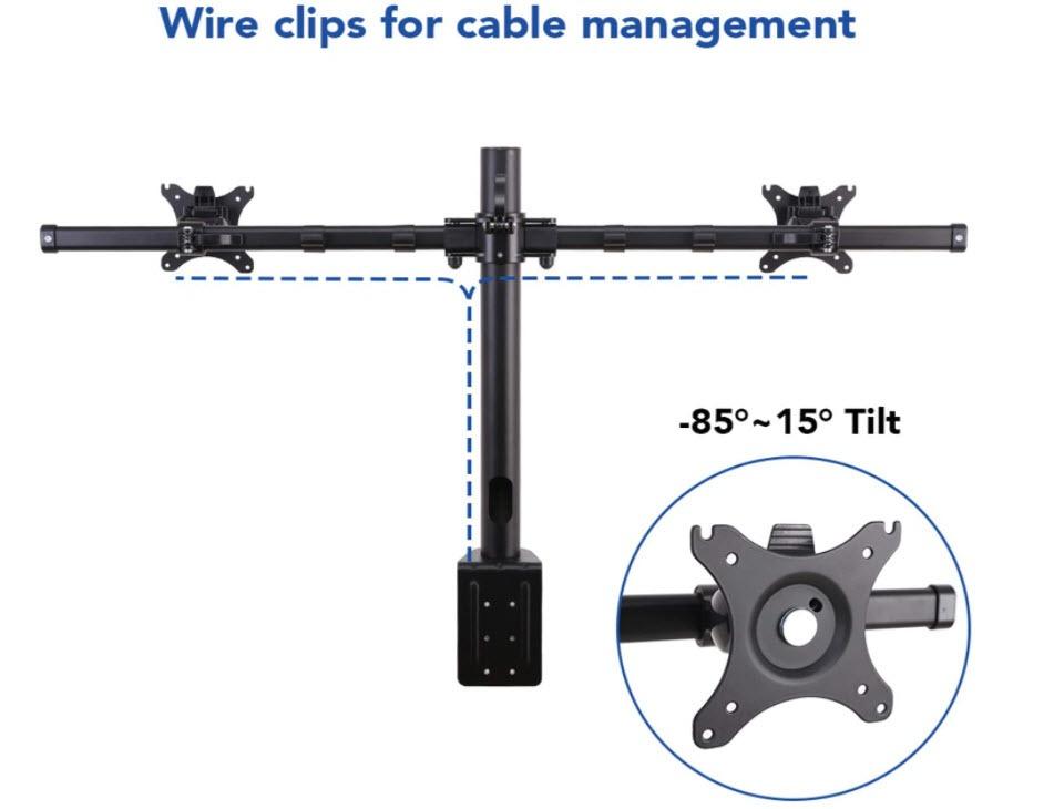 Dual Monitor Arm Fleximount, Computers & Tech, Desktops on Carousell