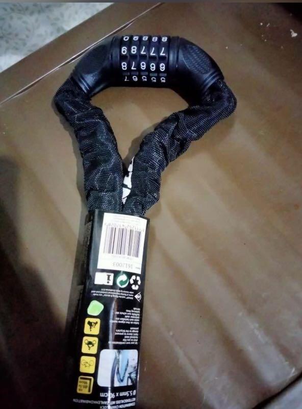 dunlop combination chain lock