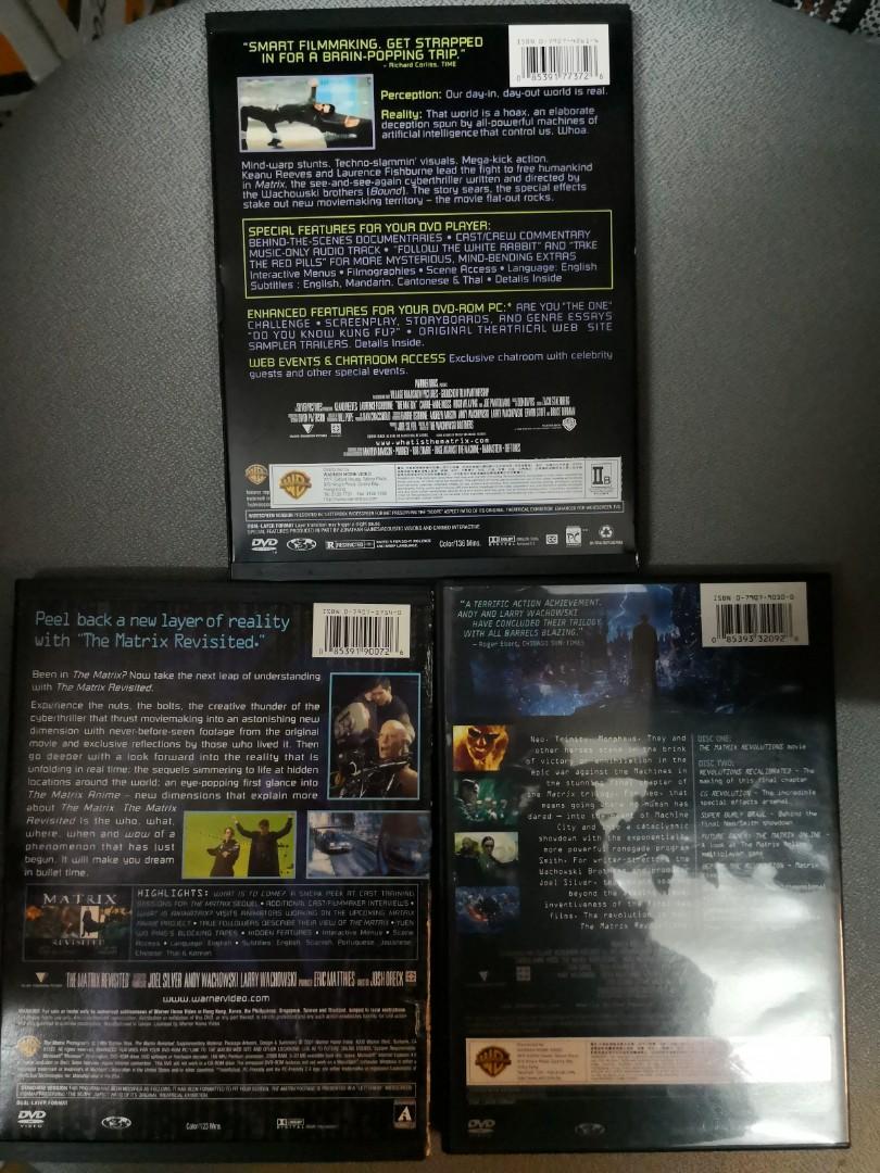 DVD 07/0806 22世紀殺人網絡1至3集奇洛李維斯, 興趣及遊戲, 音樂、樂器