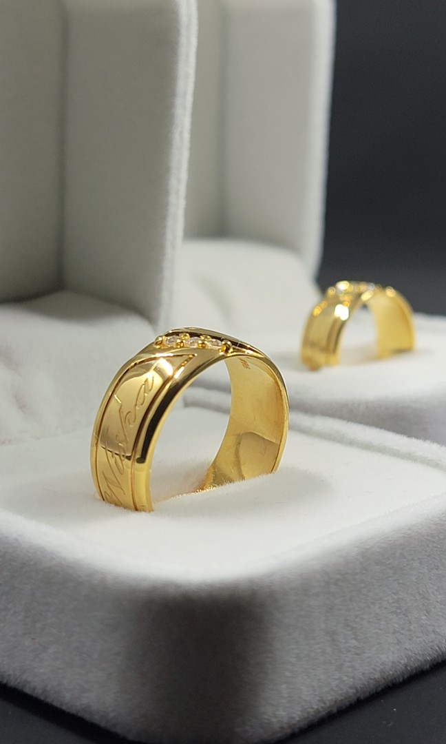 916 gold ring with name 2025