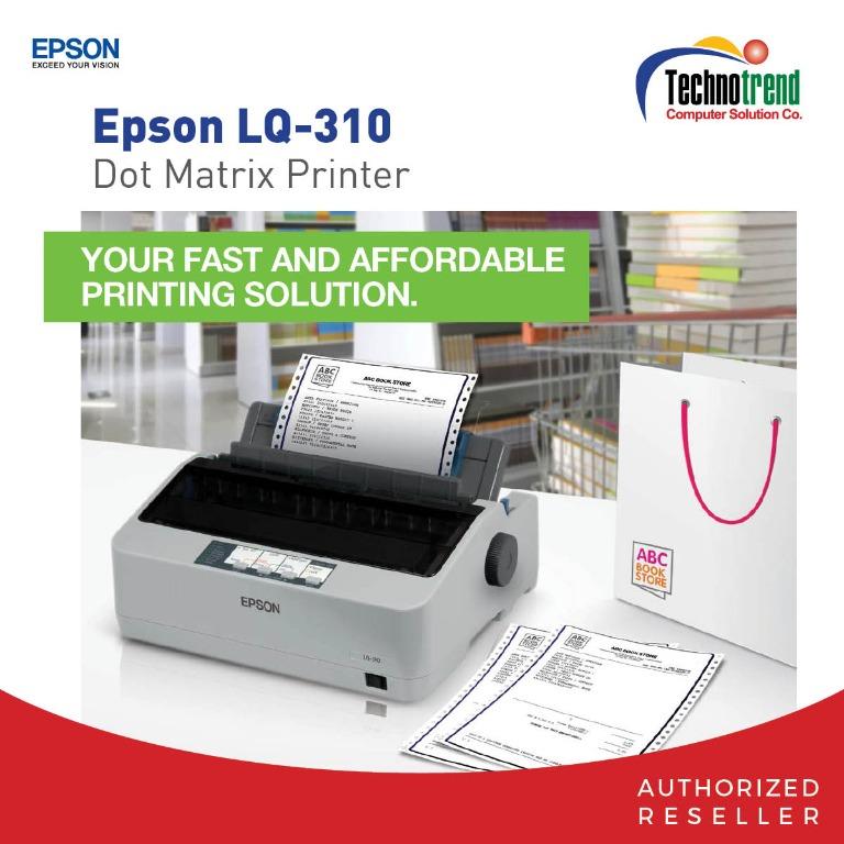 Epson Lq 310 Dot Matrix Printer Computers And Tech Printers Scanners And Copiers On Carousell 2811