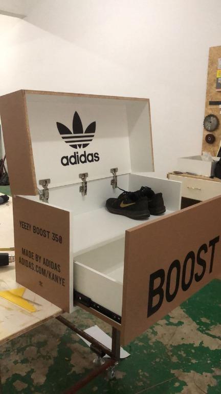 Custom made shoe box hot sale