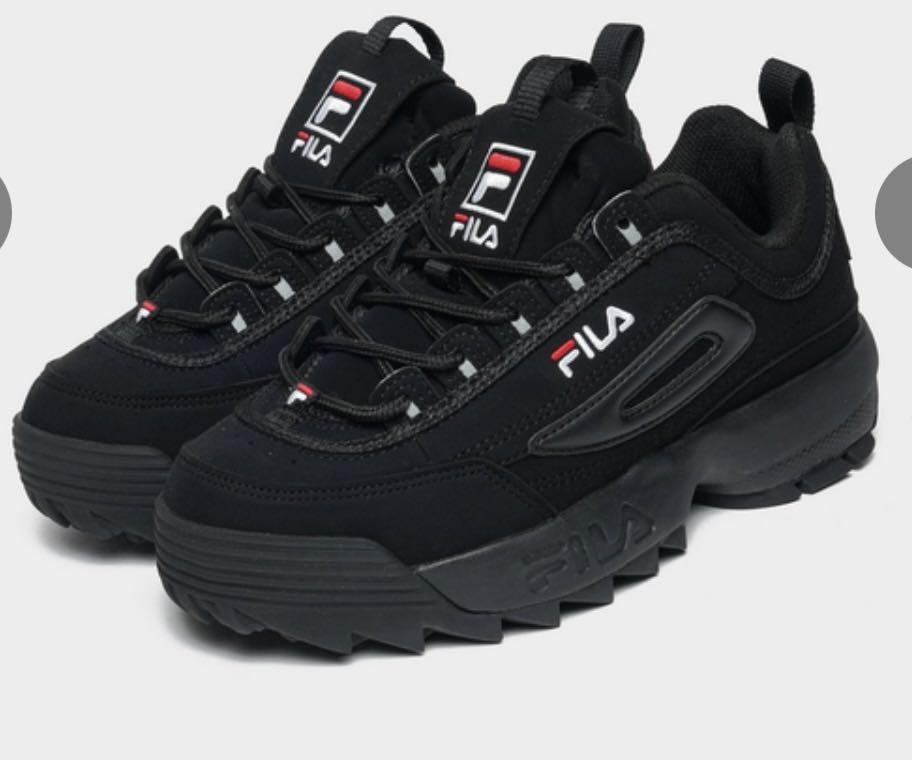 Fila disruptor 2 womens black best sale