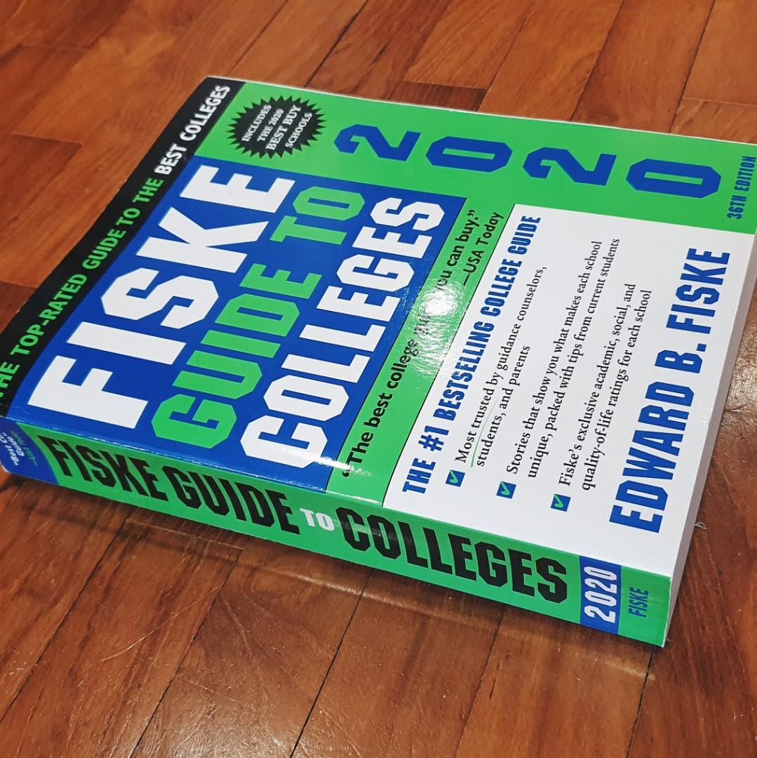 Fiske Guide To Colleges 2020, Hobbies & Toys, Books & Magazines