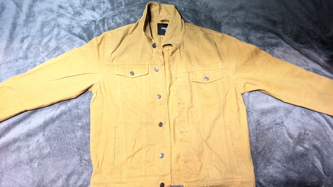 Forever 21 Men Denim Jacket - XL on tag 