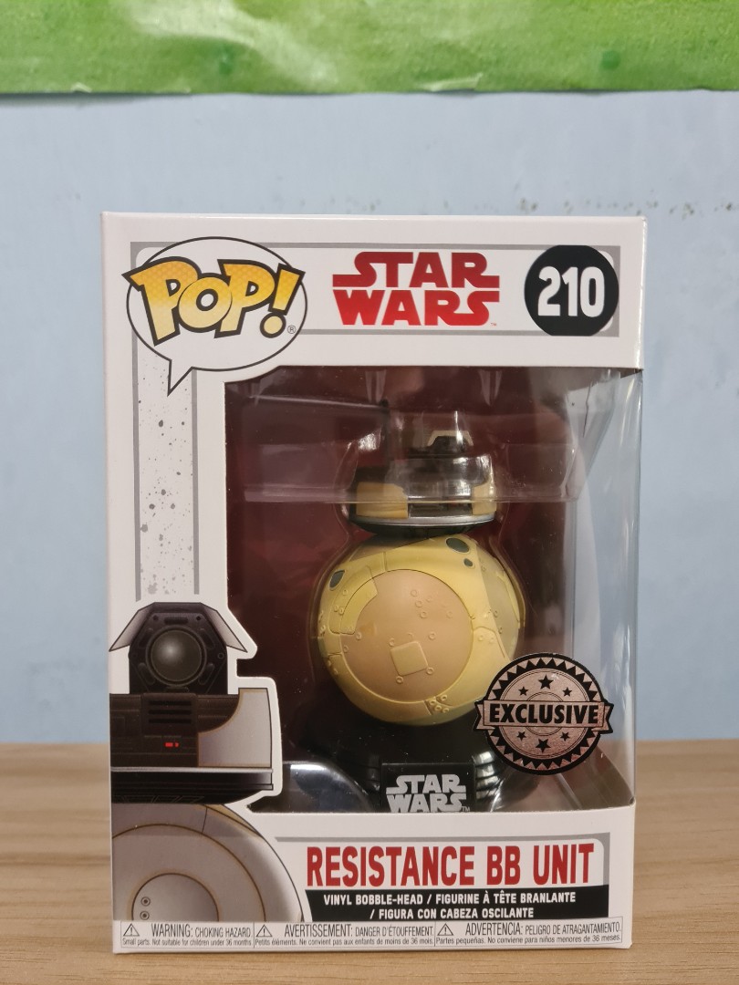resistance bb unit funko pop