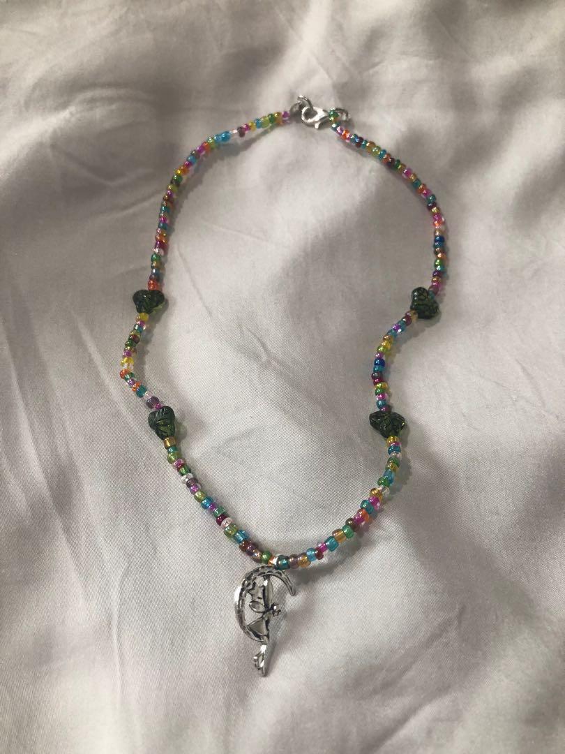 Garden fairy beaded necklace, Women's Fashion, Jewelry & Organisers