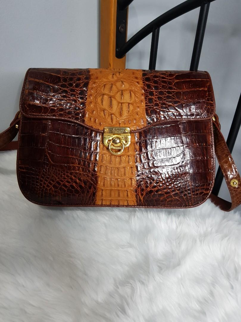 ORIGINAL CROCODILE SKIN BAG, Luxury, Bags & Wallets on Carousell