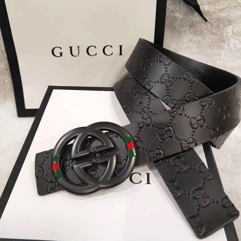Gucci interlocking G belt men's black leather belt preorder, Men's Fashion,  Watches & Accessories, Belts on Carousell