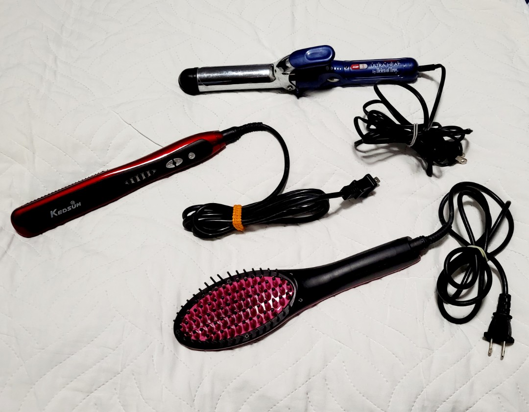 Hair Straightener Curling Iron