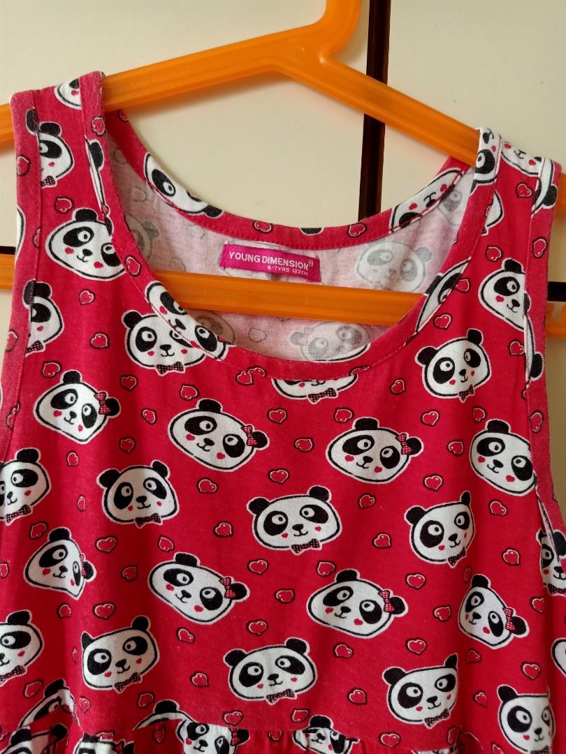 H M Beautiful Girls Panda Dress Age 6 7 years From London