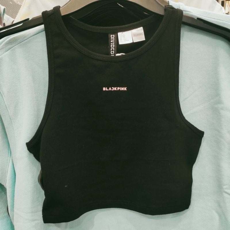 blackpink h&m tank top