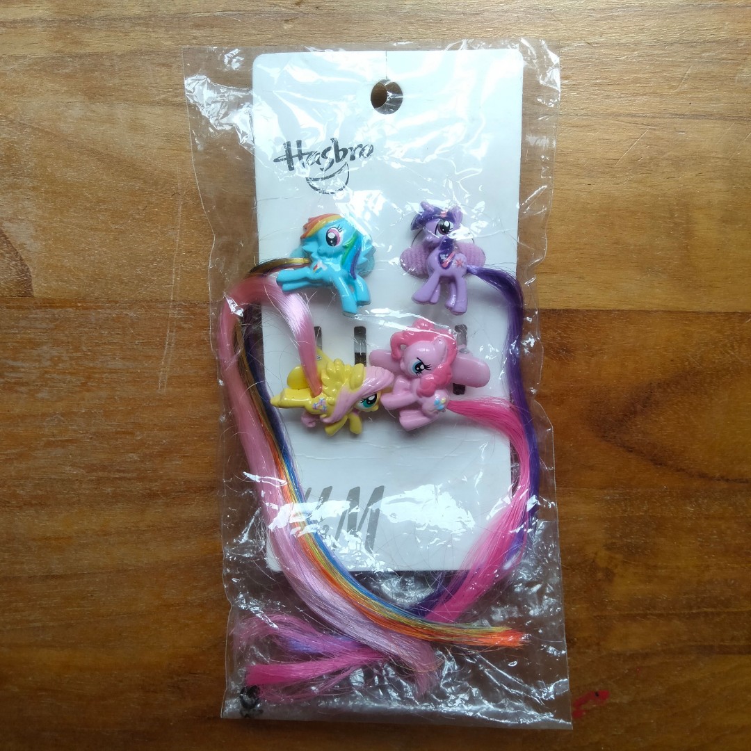 my little pony hair clips h&m