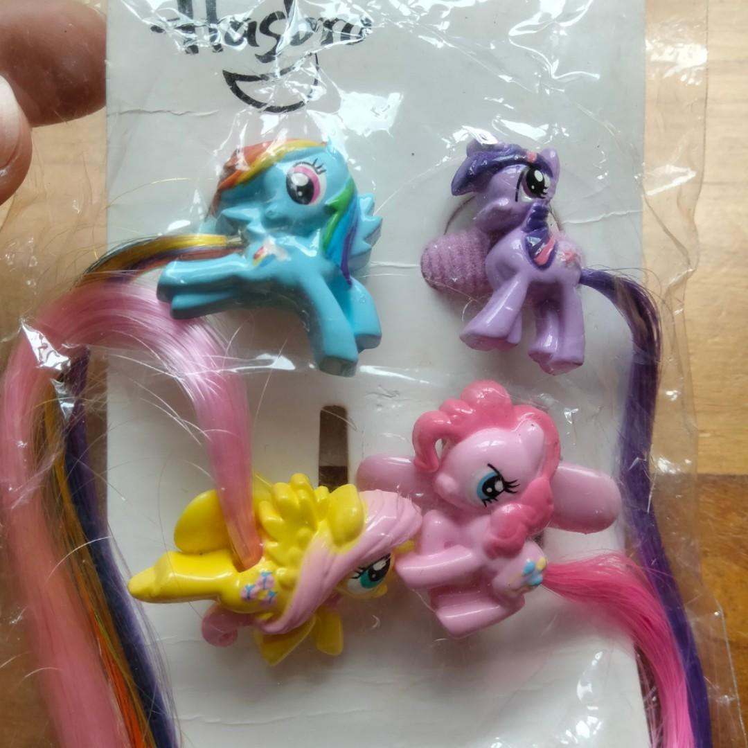 H M my little pony hair accessories
