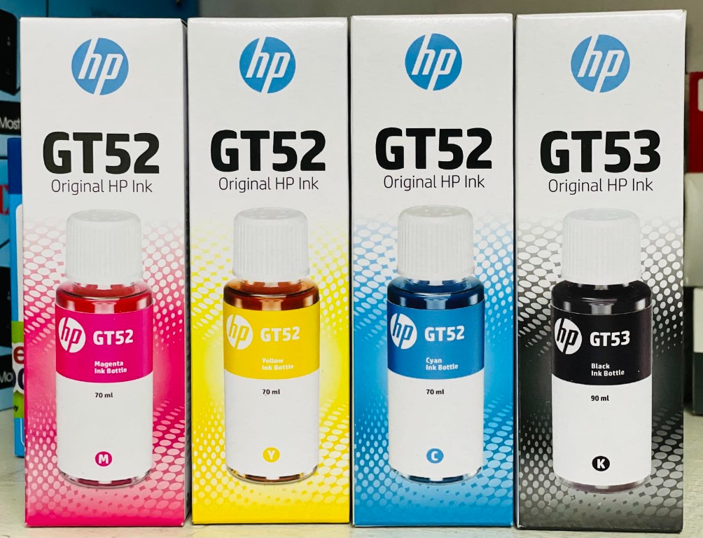 HP GT53/GT52 Original Ink Bottle, Computers & Tech, Printers, Scanners & Copiers on Carousell