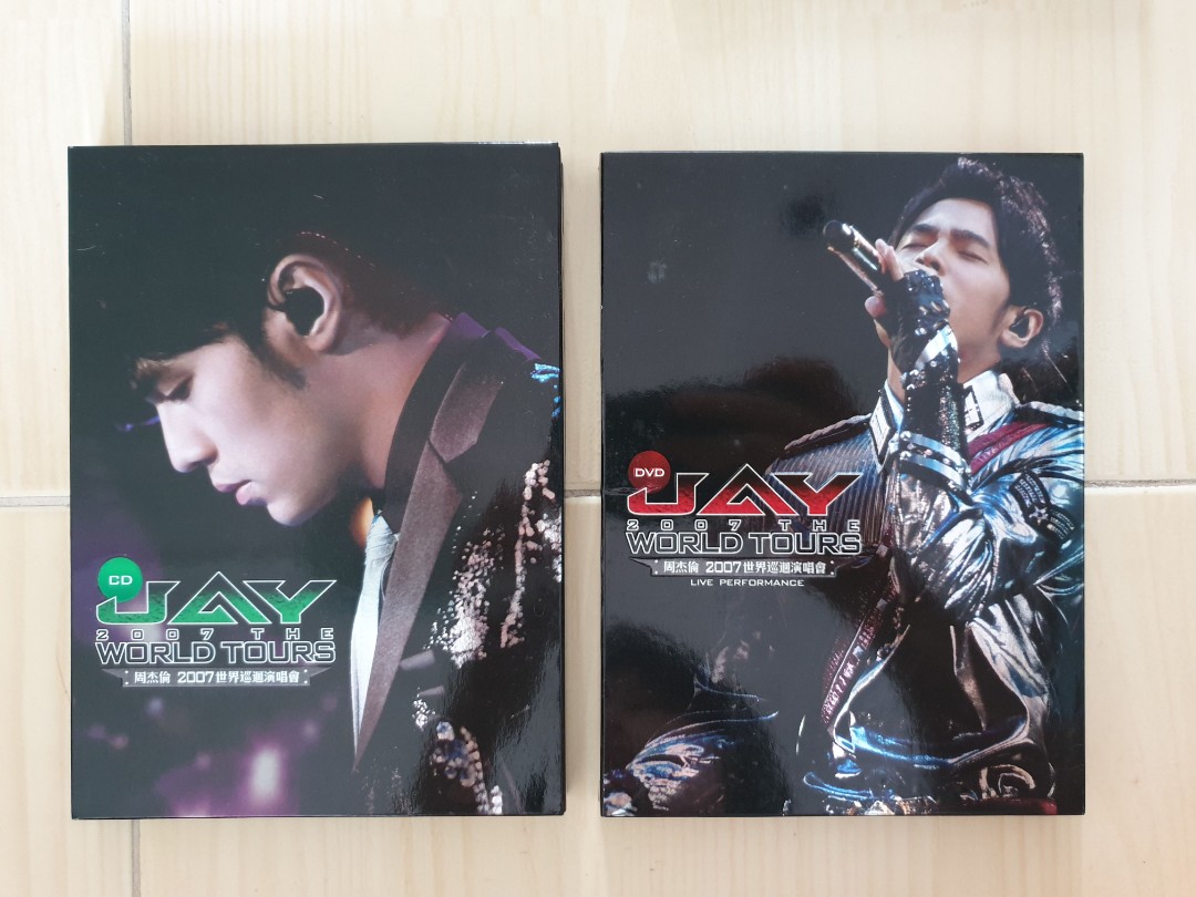 Jay Chou 2007 world tour CD and DVD, Hobbies & Toys, Music & Media 