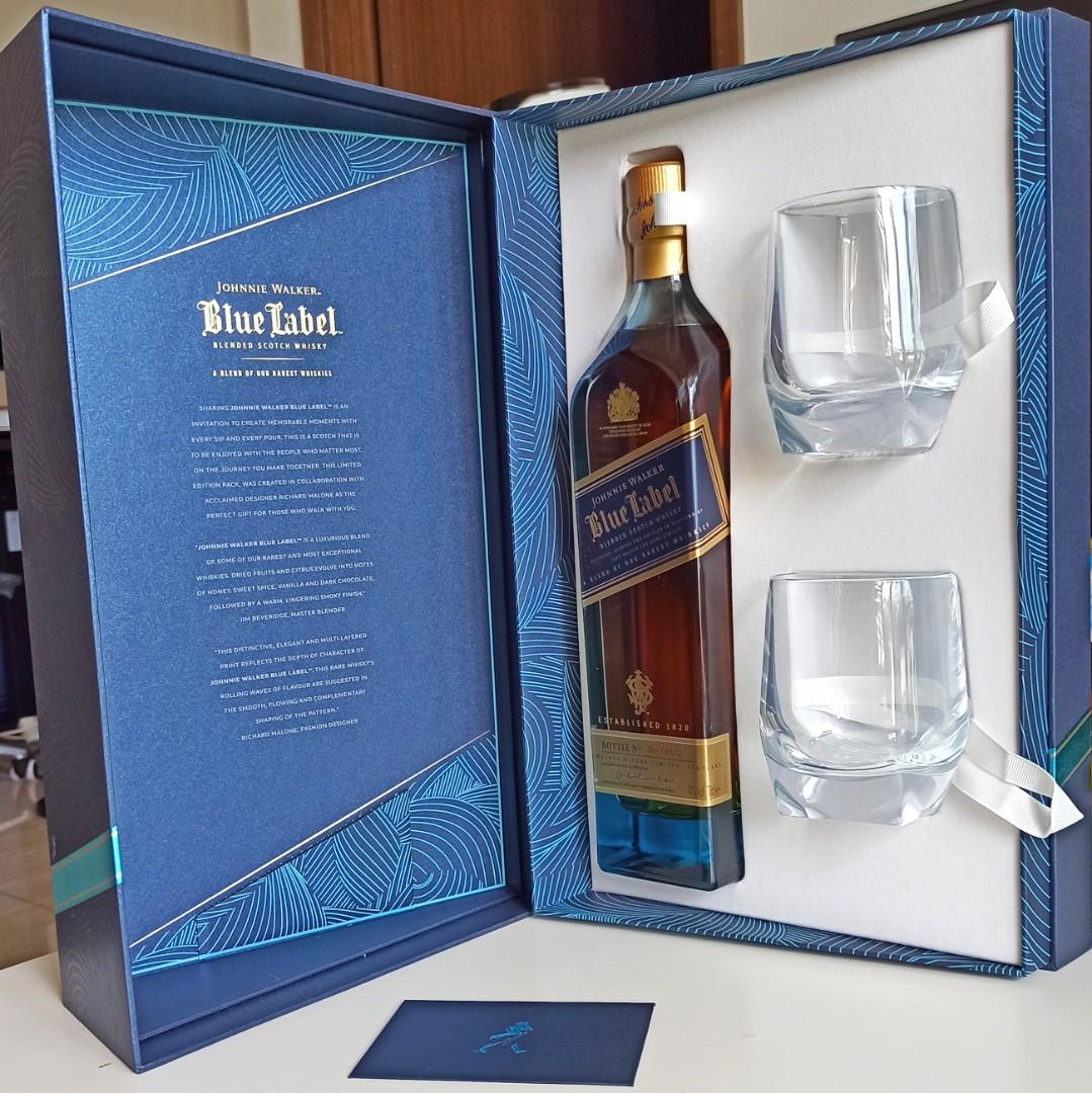 Johnnie walker Blue Label, Food & Drinks, Alcoholic Beverages ...