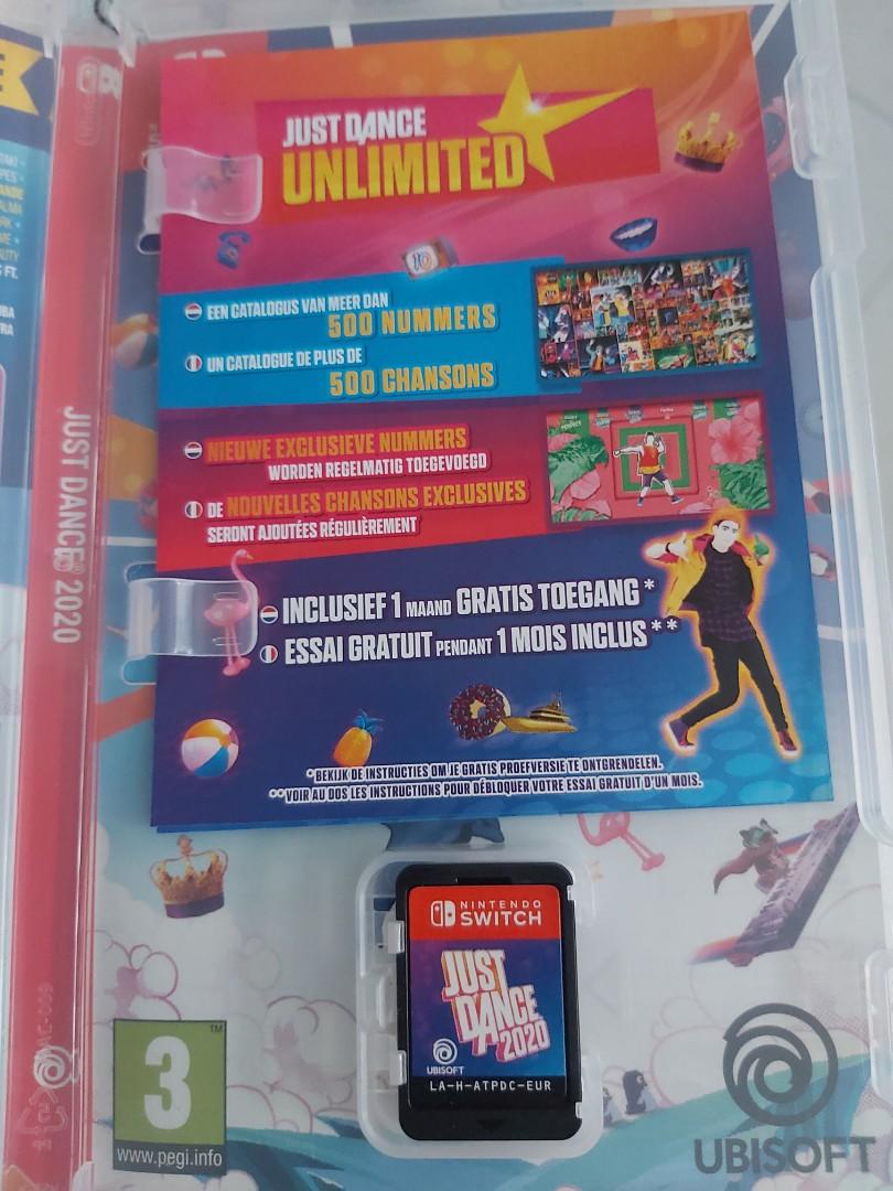 Nintendo switch just dance 2020 pack store