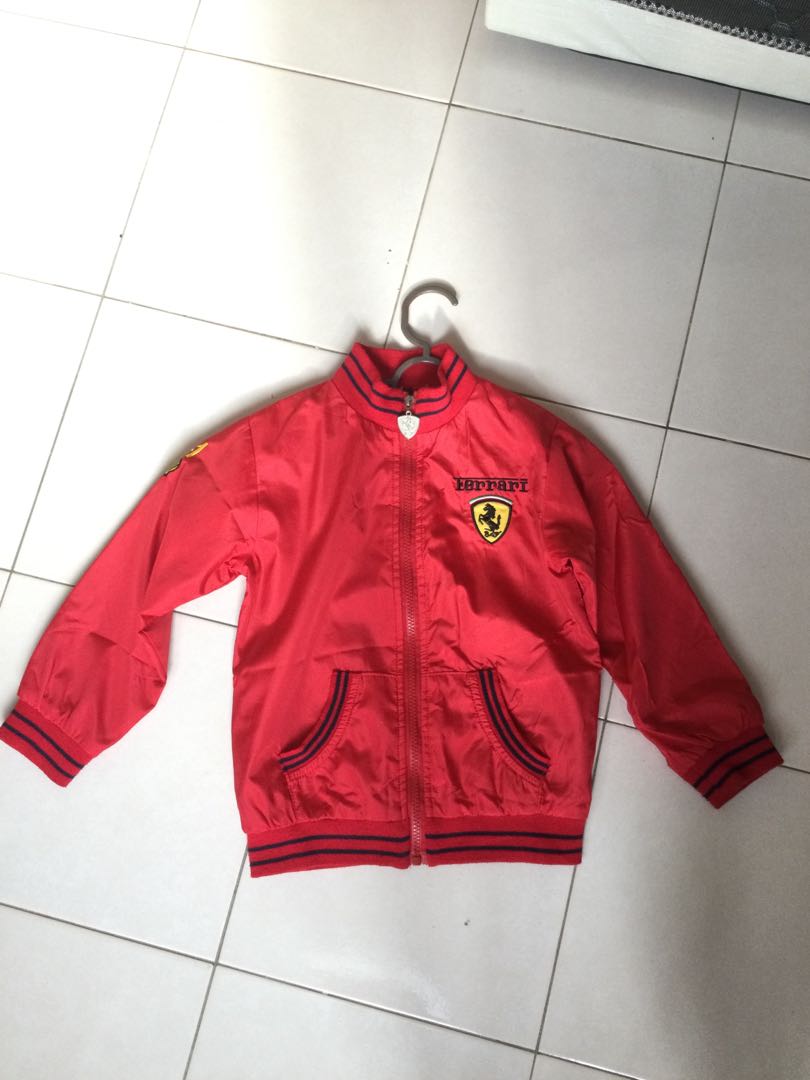 kids ferrari jacket