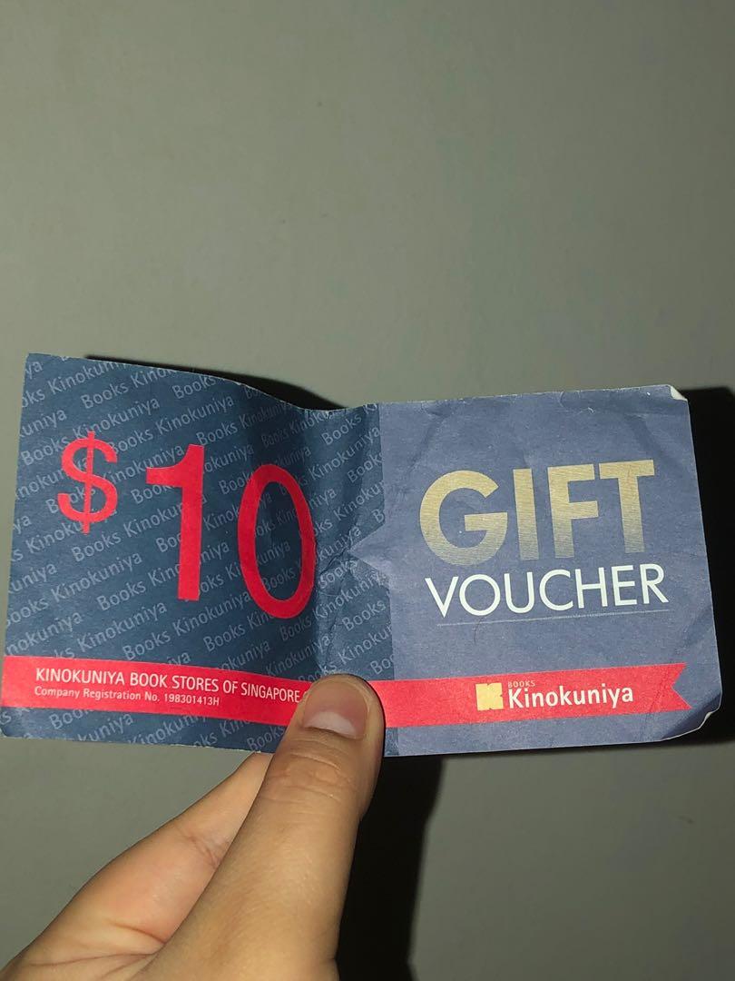 kinokuniya gift voucher, Tickets & Vouchers, Vouchers on ...