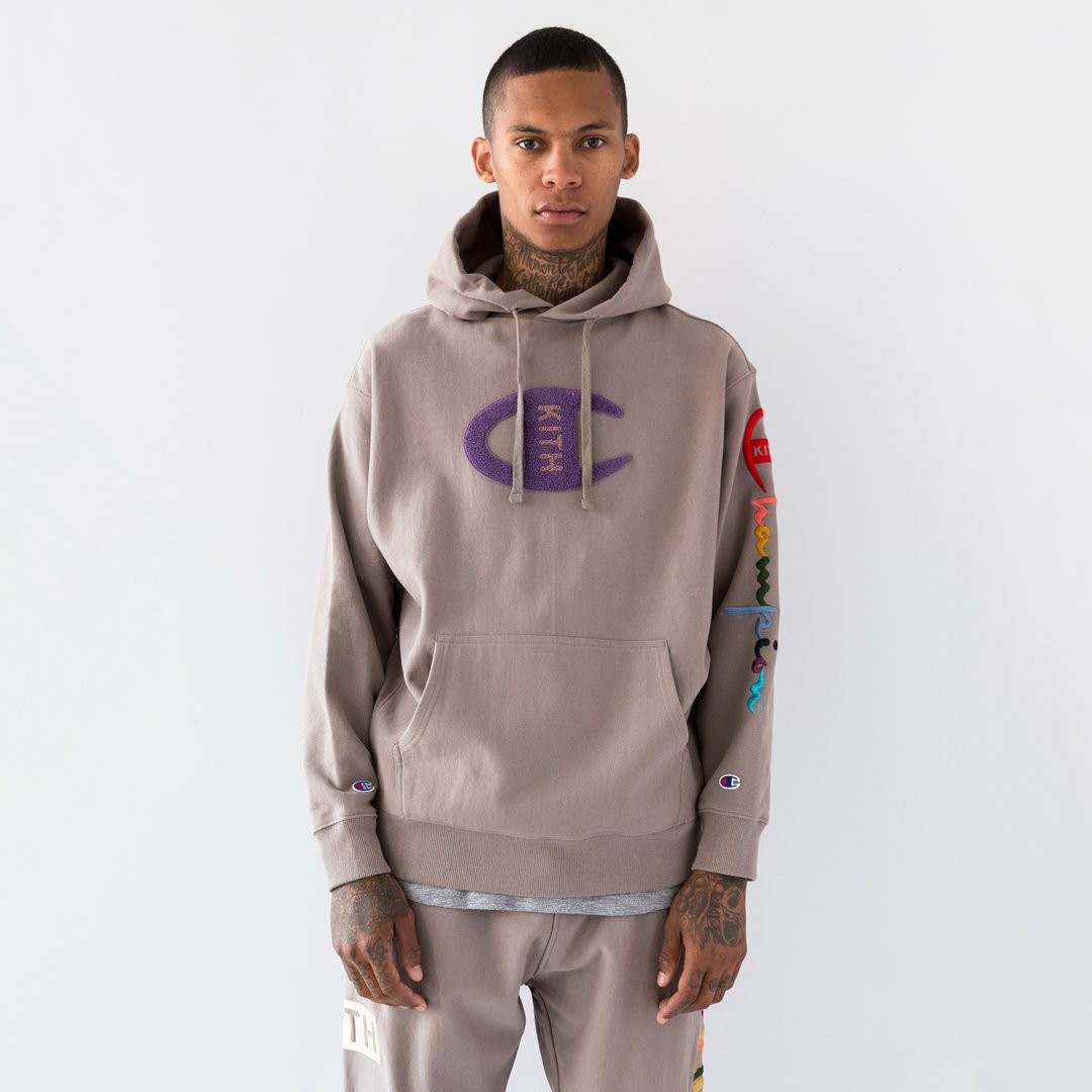 KITH Champion Cropped Hoodie-