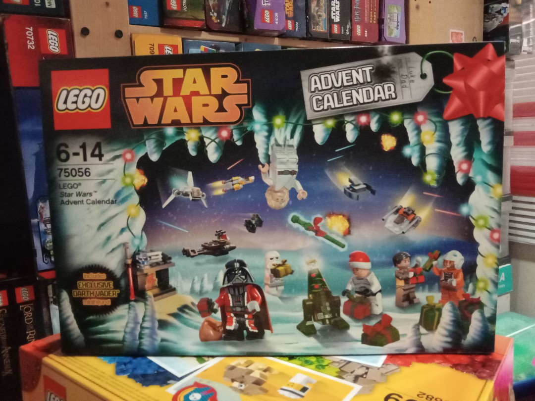 Lego 75056 advent calendar Christmas star wars retired set, Hobbies