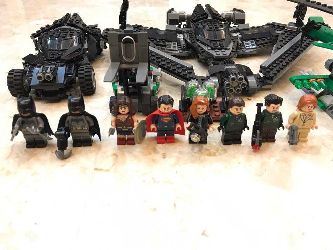 Lego batman 2025 vs superman sets