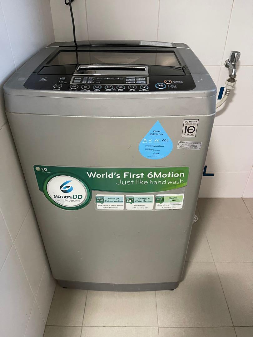 LG 6 motion washing machine, TV & Home Appliances, Washing Machines and