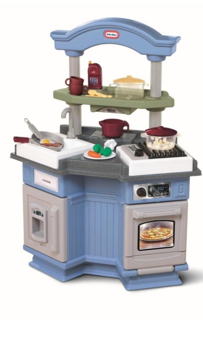 Little tikes blue kitchen store
