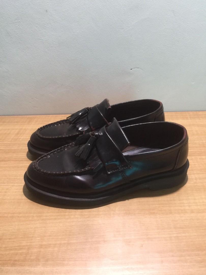 dr martens platform loafers