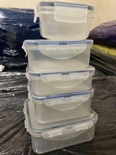 Lock and Lock - Take All 5 Food Containers