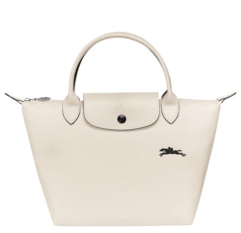 Longchamp 70th Anniversary Club Tote Bag (Chalk), Women's Fashion, Bags ...