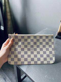 Louis Vuitton LV pouch neverfull insert Damier pochette