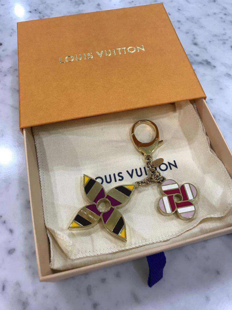 SOLD OUT! LOUIS VUITTON POP FLOWER BAG CHARM KEY HOLDER M68001