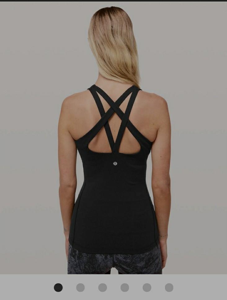 lululemon backless top