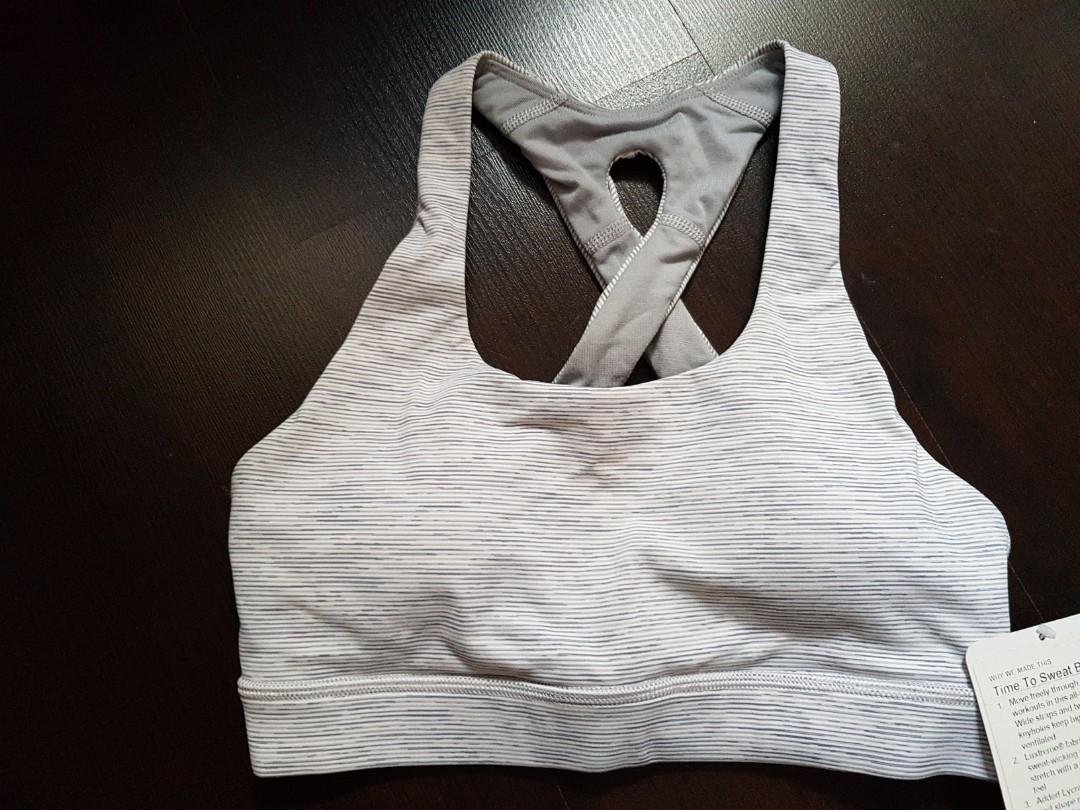 Lululemon Time to sweat bra Women s Fashion Activewear on Carousell