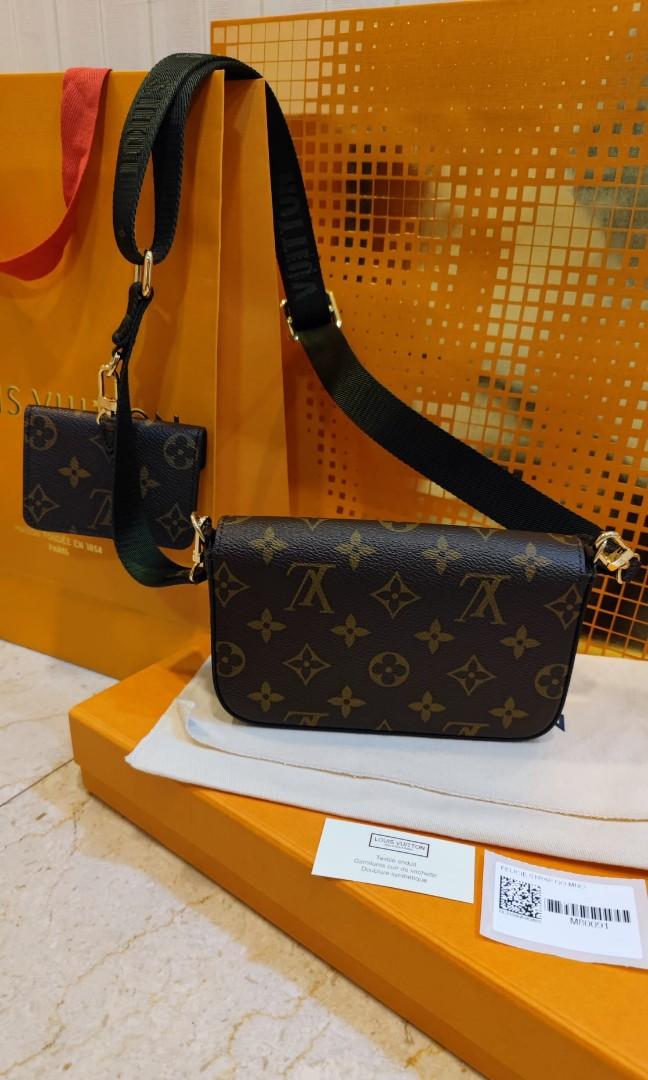 LV M80091 FELICIE STRAP & GO MONOGRAM, Luxury, Bags & Wallets on Carousell