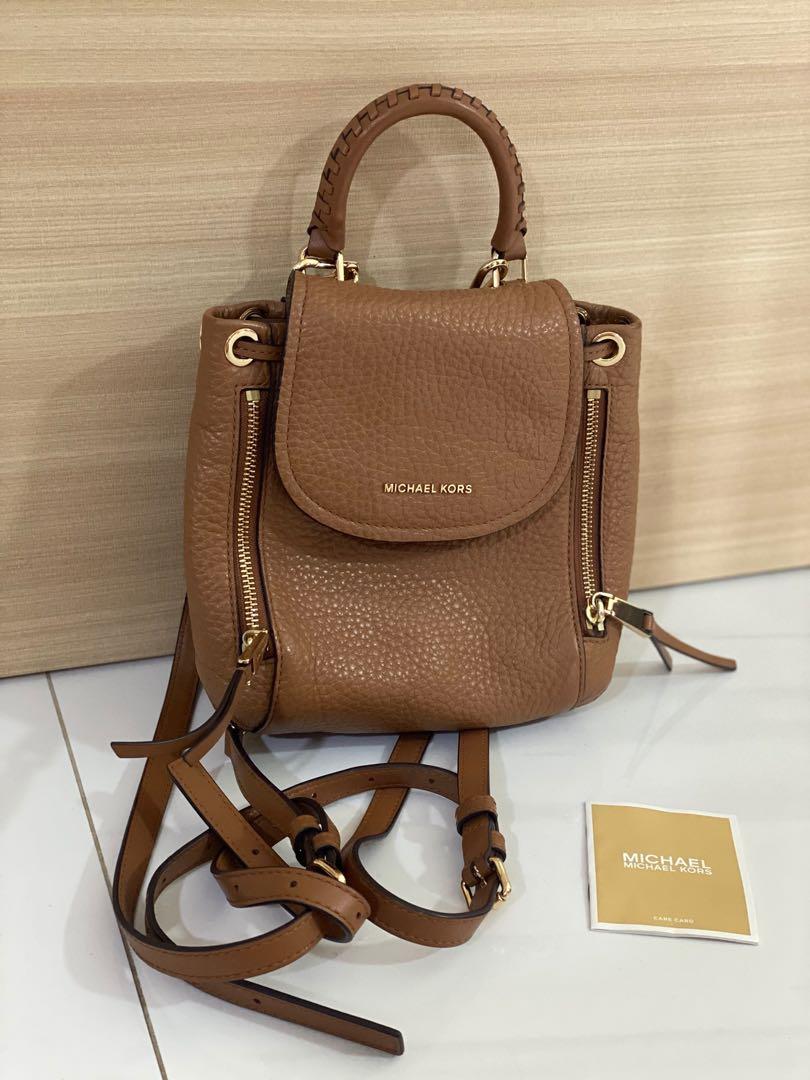 Michael Kors VIV extra small pebbled leather backpack