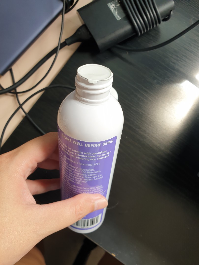 miconahex dog shampoo