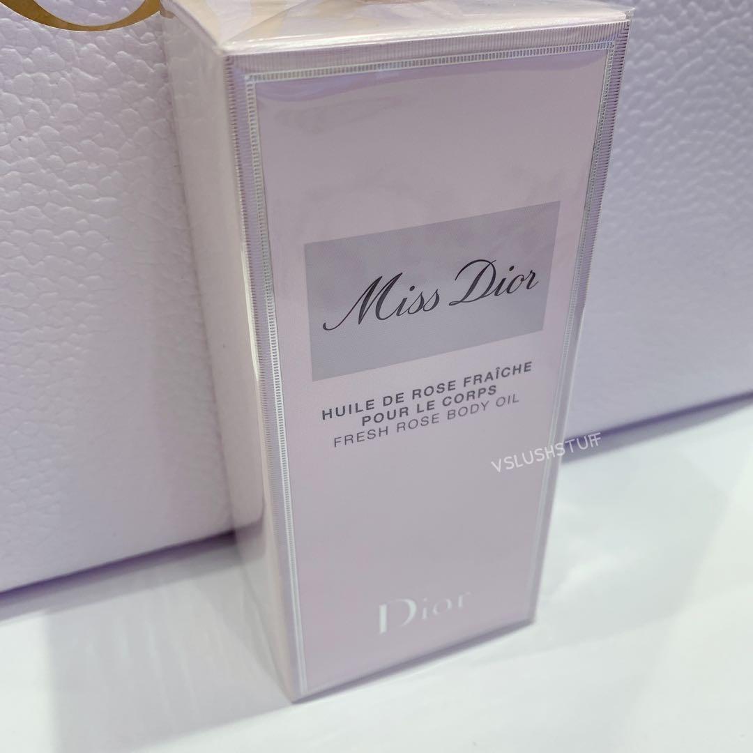 Miss Dior Fresh Rose Body Oil, Beauty & Personal Care, Fragrance