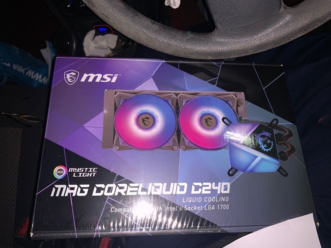 Liquid Cooling MSI MAG CORELIQUID C240 - Versus Gamers