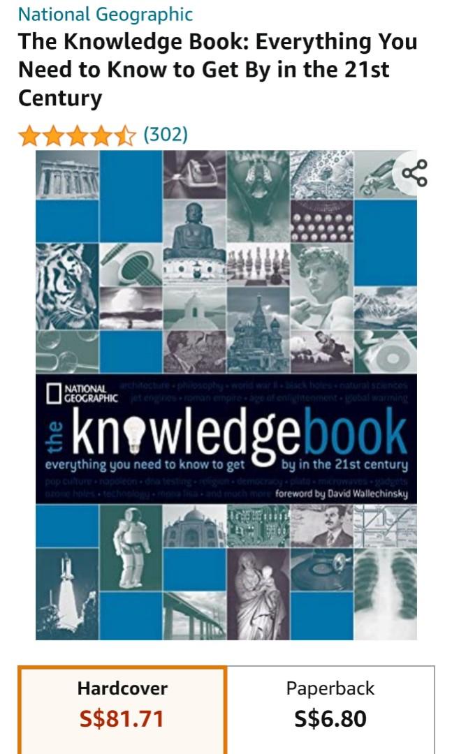 National geographic knowledge book, Hobbies & Toys, Books & Magazines
