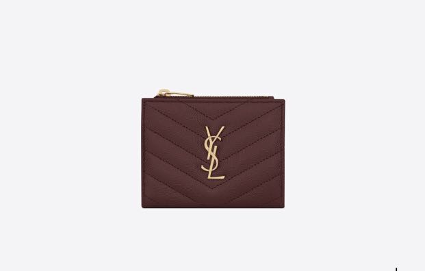 Ysl monogram bifold 2025 wallet