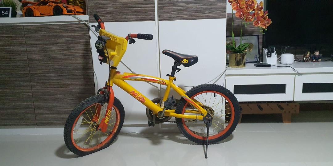Nerf stunt bike children Sports Equipment Bicycles Parts