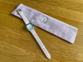 Aigner watch replacement strap top