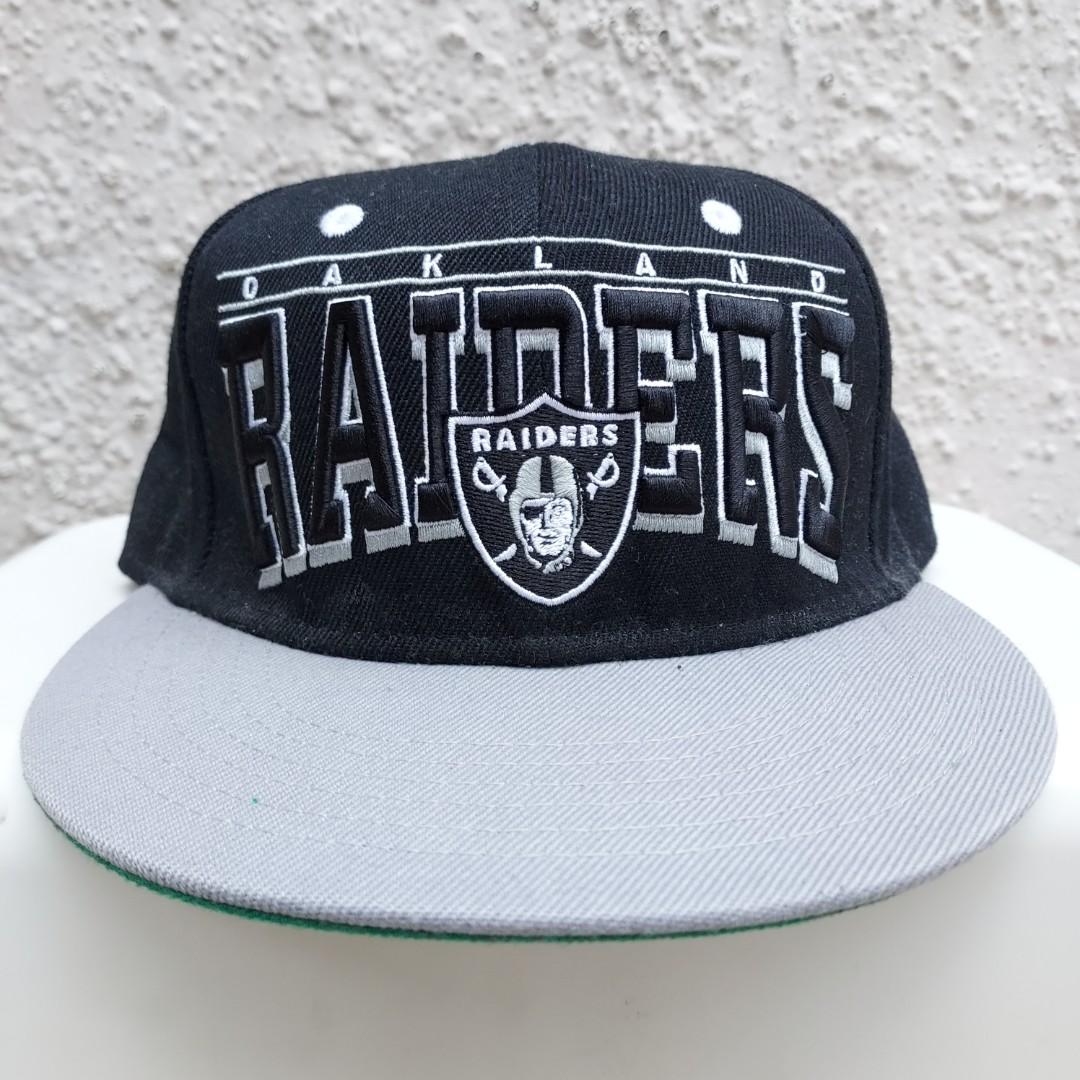 NFL TEAM APPAREL OAKLAND RAIDERS CAP; ONE SIZE FITS ALL; NOT NEW ERA;  SELF-COLLECTION FROM POSTAL CODE 119429.